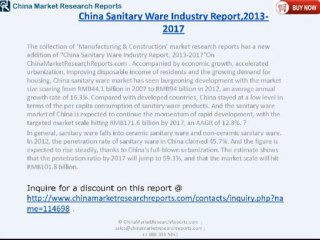 Sanitary Ware Market in China