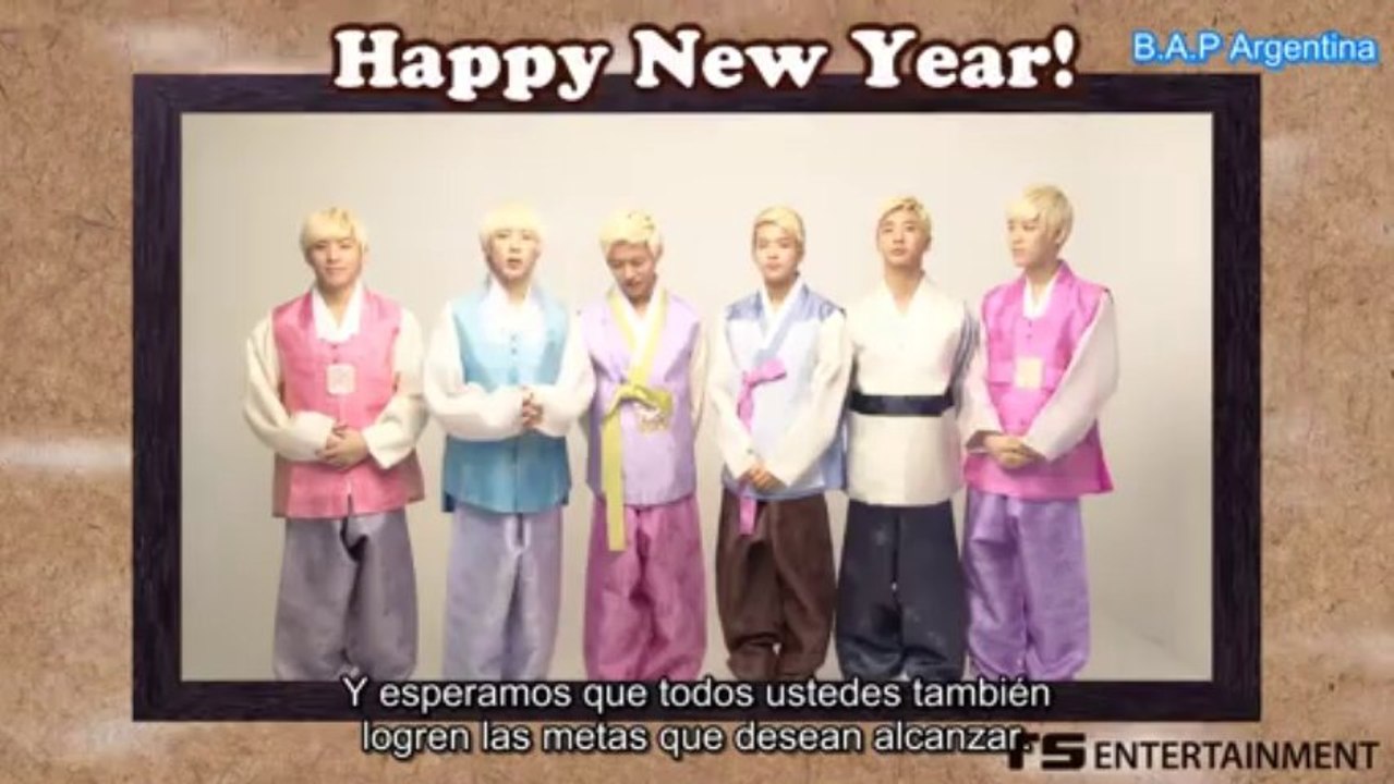 [ESP] Primer saludo de B.A.P para el 2013