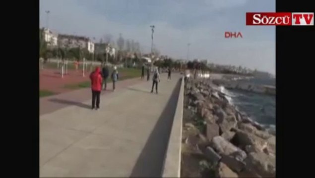 İstanbul'da şiddetli lodos