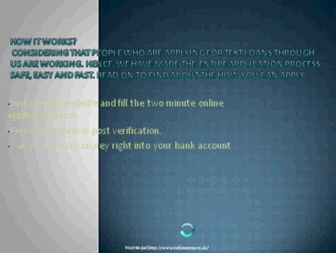 Text Loans @ txtloanstop.co.uk/ - Bad Creditors Can Now Avail Fast Funds!