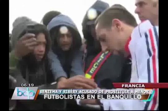 Empezó juicio a Franck Ribéry y Karim Benzema por prostitución de menores