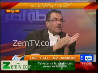 Hamza Shabhaz has United PML N in Khushab - Mujeeb ur Rehman Shaami