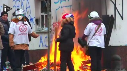 Troisième jour d'affrontements à Kiev