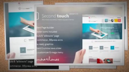Second Touch Powerful metro styled theme Download