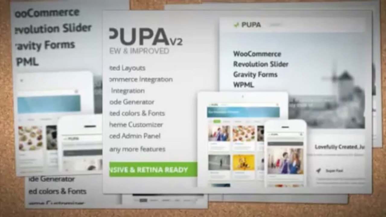 Pupav2 MultiPurpose WordPress Theme Download