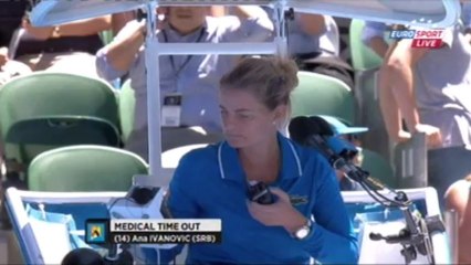 Ana Ivanovic - Eugenie Bouchard (AO 2014 - QF) Set 2