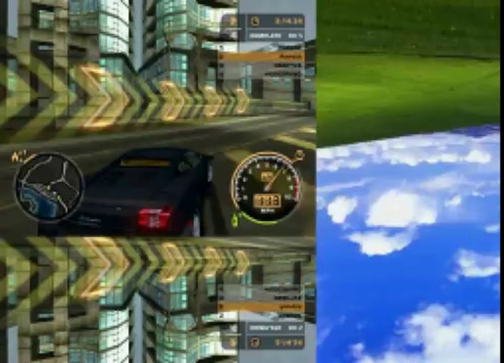 Triple screen video making trick