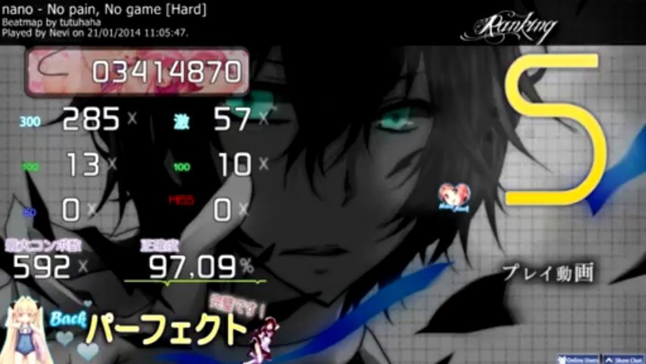 Osu - No pain, No game [Hard] Hardrock