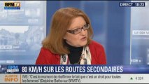 BFM Story: Christiane Bayard conteste la limitation 80km/h sur les routes secondaires - 21/01