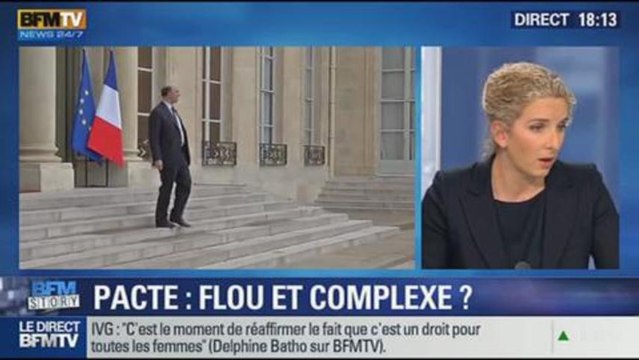 BFM Story: Débat à l’Assemblée nationale: pacte de responsabilité et projet de loi sur l'égalité entre les hommes et les femmes - 21/01