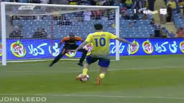 هدف #النصر الأول على #الشباب #كأس ولي العهد 20132014 دور الأربعة