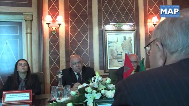 نائب رئيس مجلس المستشارين يتباحث مع وزير الخارجية البرتغالي