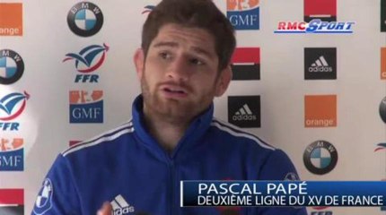 Tournoi VI Nations / Papé heureux de retrouver ses coéquipiers - 21/01