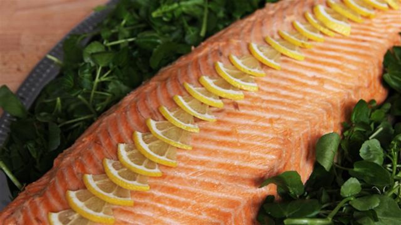 Poached Whole Salmon Recipe