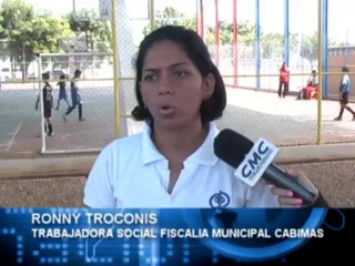 Fiscalía Municipal de Cabimas celebra su primer aniversario con actividades para todos los cabimenses. 25.09.13