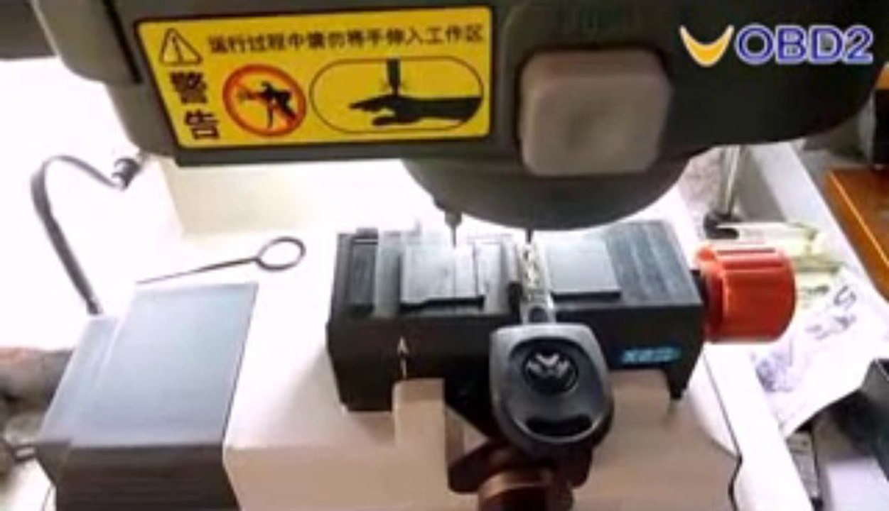 video for Condor XC-007 copy the inner groove key for Zotye