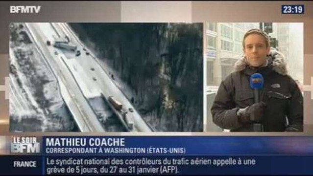 Le Soir BFM: Les Etats-Unis se préparent à une nouvelle vague de neige et de froid - 21/01 4/4