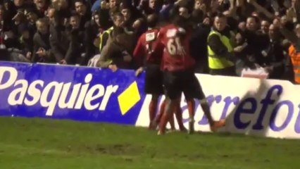 CDF16e de finale- Concarneau-EAG 2-3 ap les buts