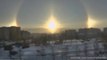 Trois soleils dans le ciel de Moscou ?
