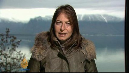 Delegates arrive to Switzerland for Syria peace talks