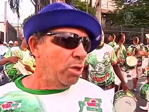 Школы самба в Рио тестируют «Самбодром»