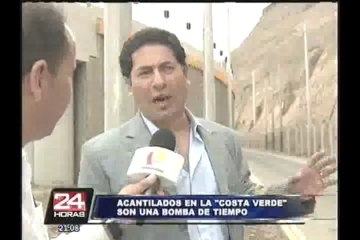 Continúa peligro en la Costa Verde: distritos discuten y no solucionan el problema