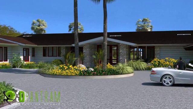 3d Exterior - Interior Interactive walkthrough with Architectural Animation