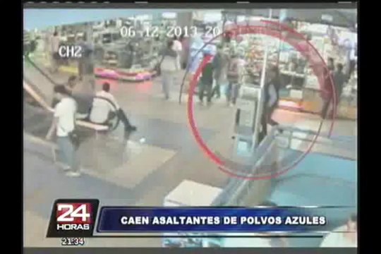 Capturan a delincuentes que robaron 50 mil dólares de Polvos Azules