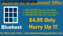 Bluehost Coupon Codes – Get Upto 67% Discount Now