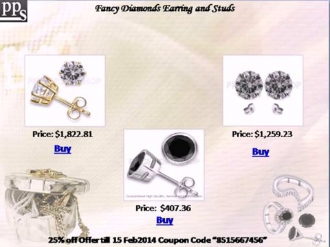 Diamonds Earring and Studs in Nevada NV, Black Diamond Engagement Rings in Texas TX