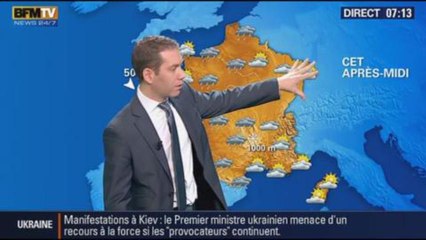 La Météo pour ce mercredi - 22/01