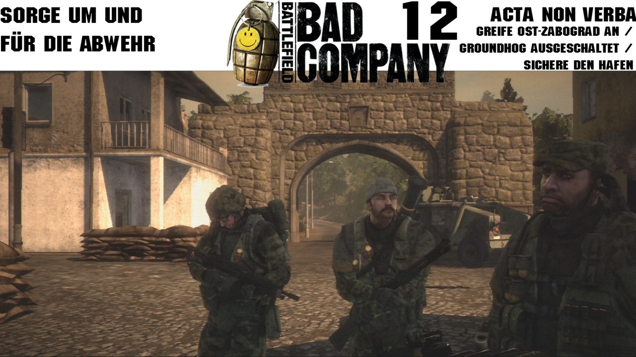 Let's play battlefield: bad company - #12 - sorge um und für die abwehr