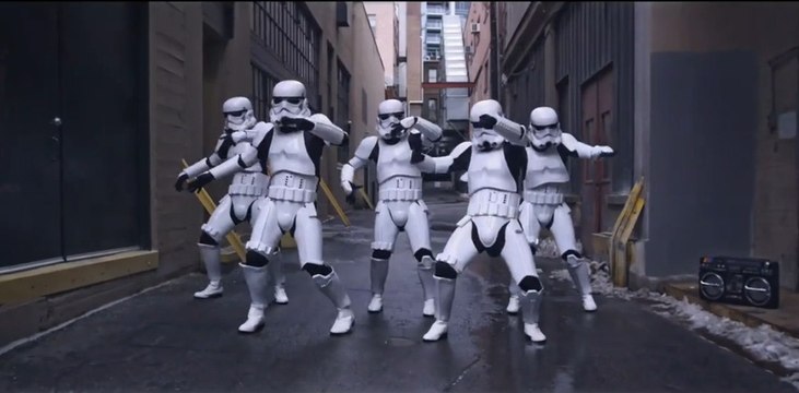Star Wars Stormtroopers Hip Hop & Twerk!!