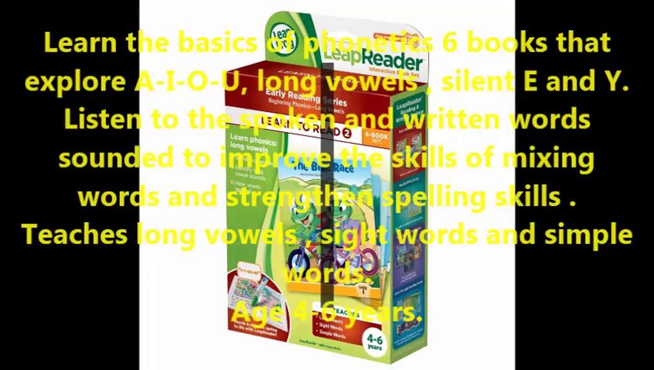 Cheap LeapFrog LeapReader Learn to Read, Volume 2
