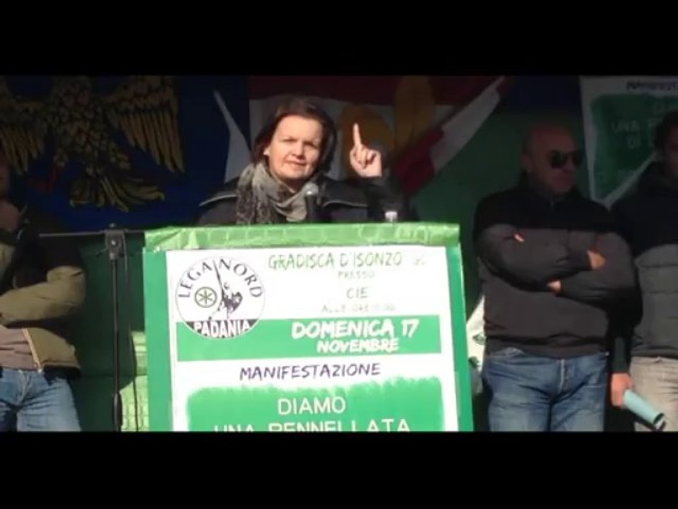 Mara Bizzotto al CIE di Gradisca (GO): STOP IMMIGRAZIONE CLANDESTINA