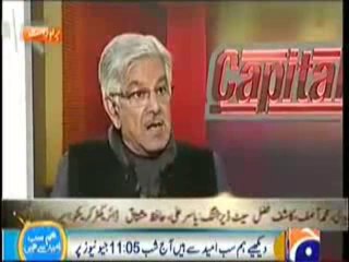 Shoukat Aziz abuses Pervaz Musharraf and gives his account details in private gatherings - Khawaja Asif