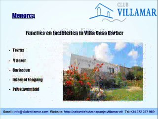 Spanje - Populaire Villa's te huur