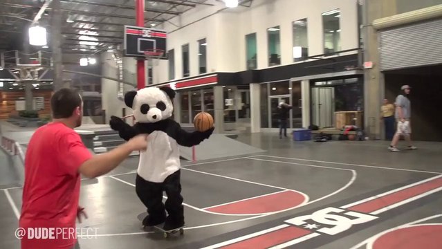 Basketball Trick Shots At The Rob Dyrdek DC Shoes Fantasy Factory