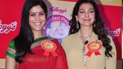 Juhi Chawla and Sakshi Tanwar Launches Kellogg s Breakfast Pledge