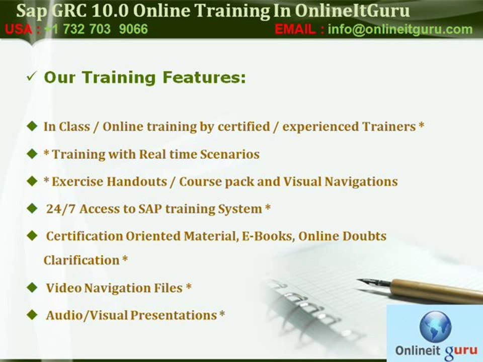 SAP Grc(Governance Risk Compliance)10.0 Online Training and Server Access |Online Sap Grc Training USA, UK, CANADA, Australia, Singapore,India