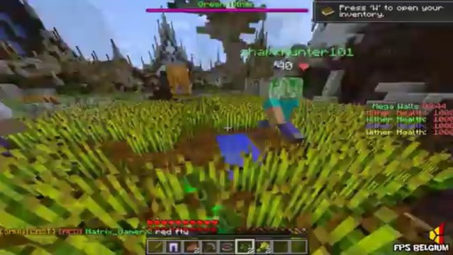 Minecraft // Présentation du mode Méga Walls (Serveur Hypixel) avec BelgiumNitro | FPS Belgium