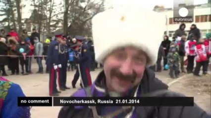 Day 106: the Olympic Torch Relay reaches Novocherkassk City