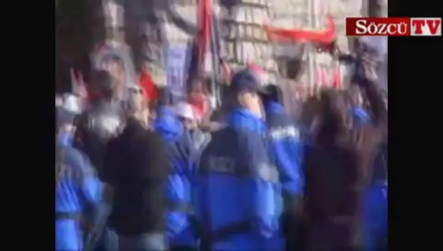 Montrö'de protesto gösterileri
