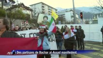 Genève 2 : manifestation pro-Assad à Montreux