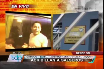 Ataque a promotor y músicos de La Timba Criolla habría sido ajuste de cuentas