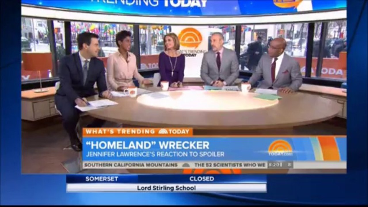 Jennifer Lawrence "spoiled"