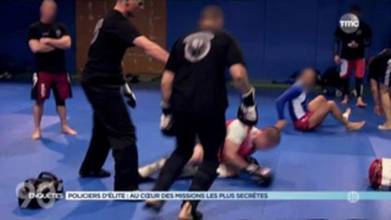 "90' Enquêtes" : des policiers tombent KO lors d'un entraînement