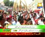 Protest against privatization of WAPDA
