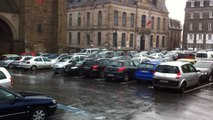 Grogne des taxis