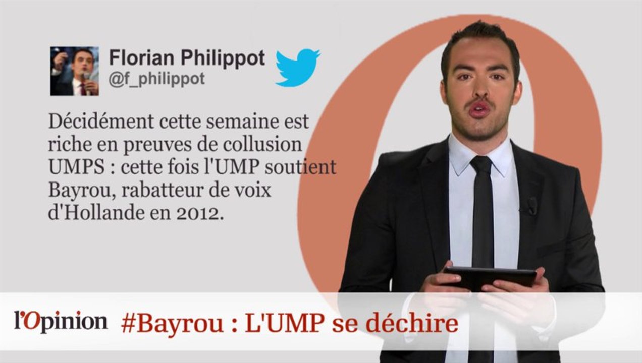 #tweetclash : #Bayrou : L’UMP se déchire